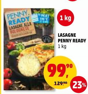 Lasagne Penny Ready