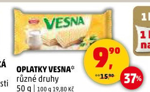 Oplatky Vesna Sedita