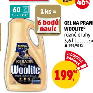 Prací gel Woolite