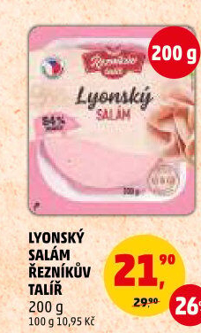 Salám lyonský Řezníkův talíř