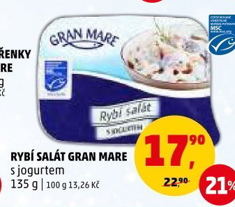 Salát rybí s jogurtem Gran Mare