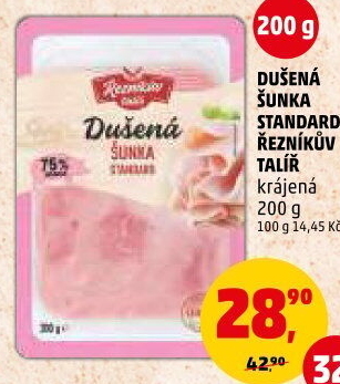 Šunka dušená standard Řezníkův talíř