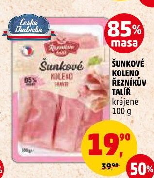 Šunkové koleno Řezníkův talíř