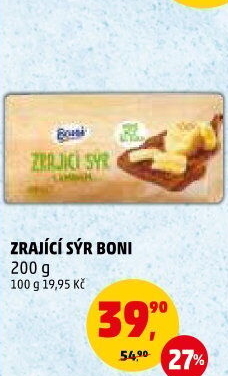 Sýr zrající s kmínem Boni
