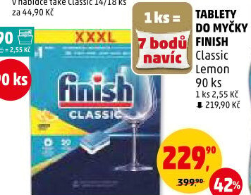 Tablety do myčky Classic Finish