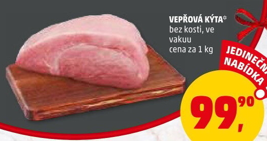 Vepřová kýta bez kosti