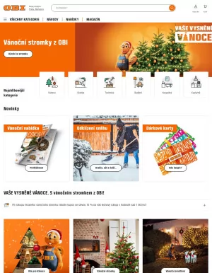 akční leták OBI 6.12.2023-12.12.2023