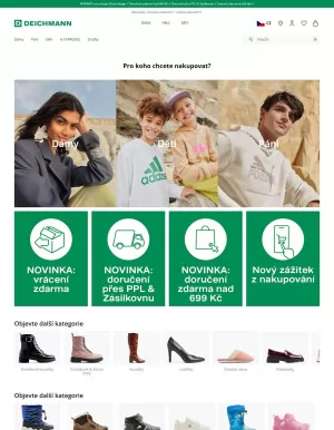 akční leták DEICHMANN 6.12.2023-12.12.2023