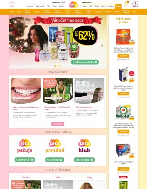 akční leták Teta drogerie 6.12.2023-12.12.2023