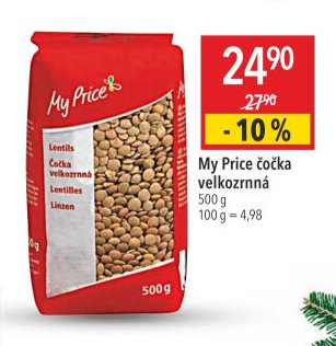 My Price čočka velkozrnná