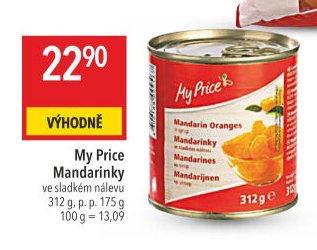 My Price Mandarinky