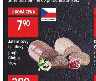 Jaternicový i jelitový prejt Globus