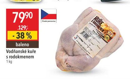 Vodňanské kuře s rodokmenem
