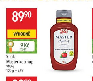 Spak Master ketchup 900 g