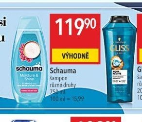 Schauma šampon 750 ml