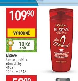 Elseve šampon, balzám 400 ml