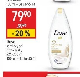 Dove sprchový gel 225-250 ml