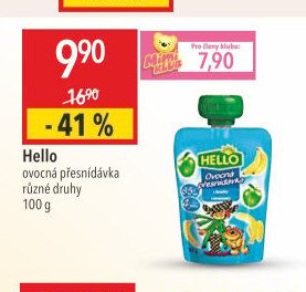 Hello ovocná přesnídávka