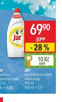 Jar prostředek na nádobí