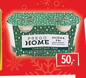 Svíčka Prego Home