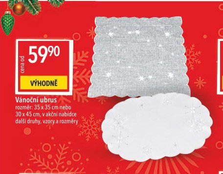 Vánoční ubrus