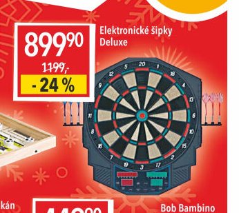 Elektronické šipky Deluxe