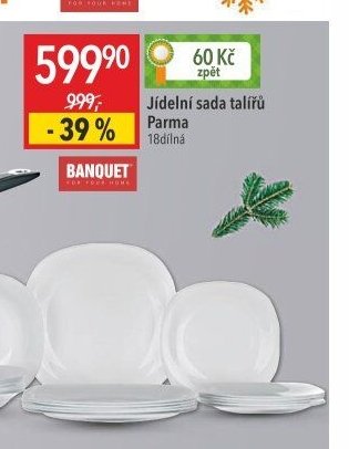 Jídelní sada talířů Parma