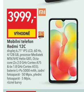 Mobilní telefon Redmi 12C