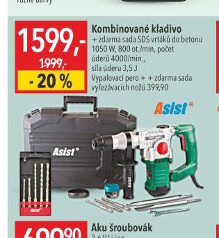 Kombinované kladivo Asist