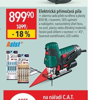 Elektrická přímočará pila Asist