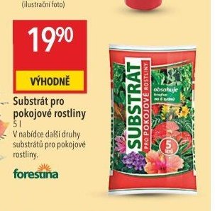 Substrát pro pokojové rostliny