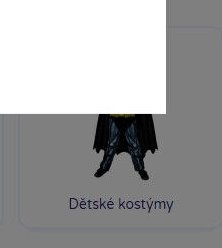 Dětské kostýmy