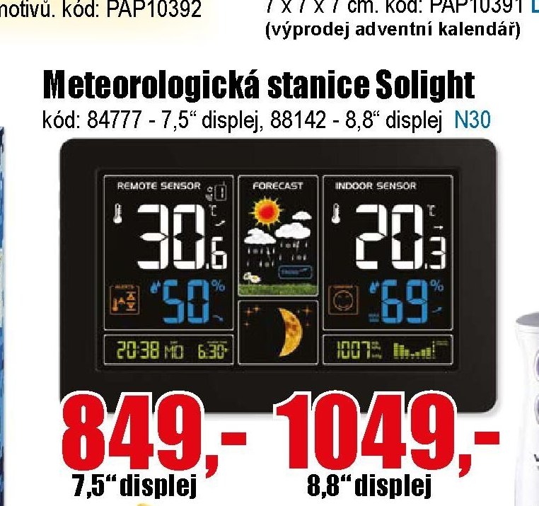 Meteorologická stanice Solight
