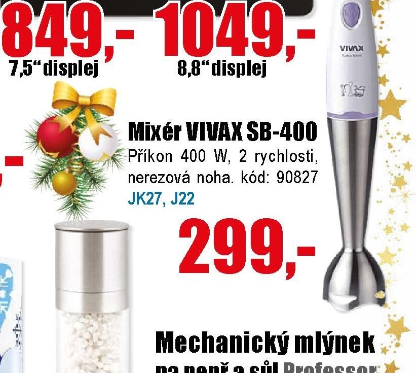 Mixér VIVAX SB-400