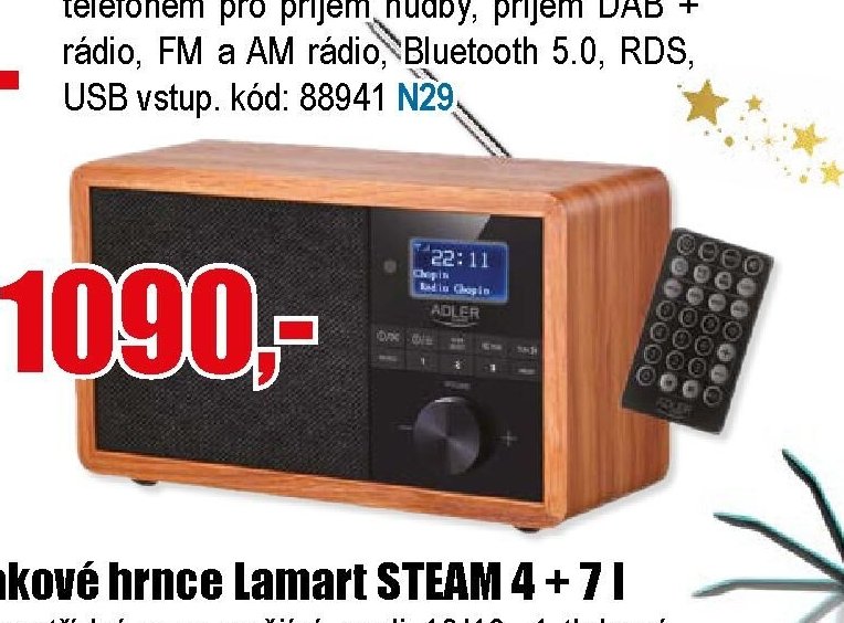 Rádio Adler AD 1184