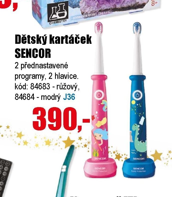 Dětský kartáček SENCOR