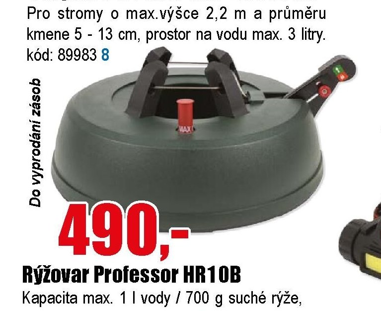 Stojan na vánoční stromek