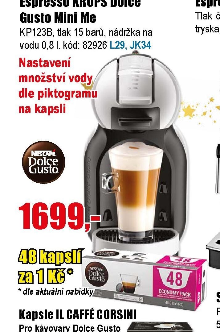 Espresso KRUPS Dolce Gusto Mini Me