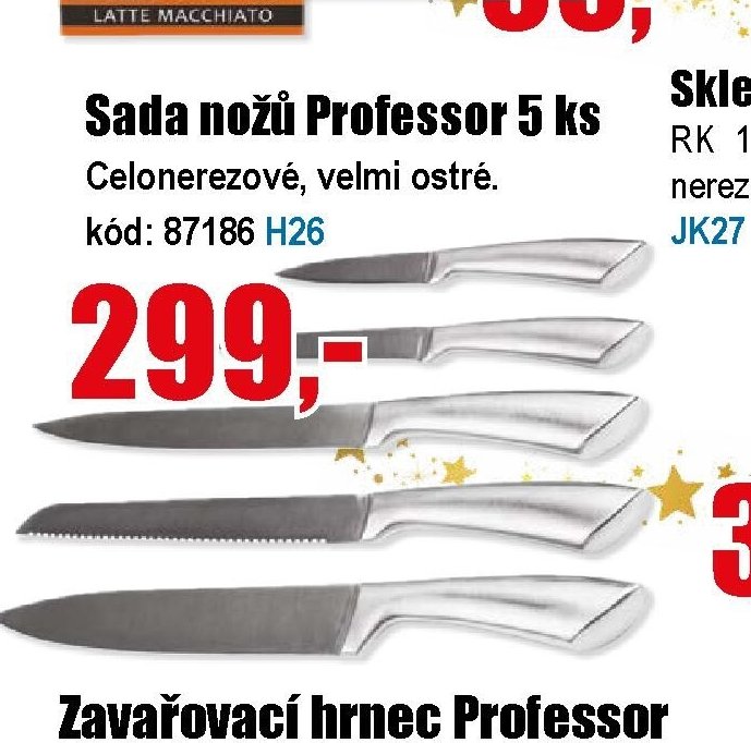Sada nožů Professor 5 ks