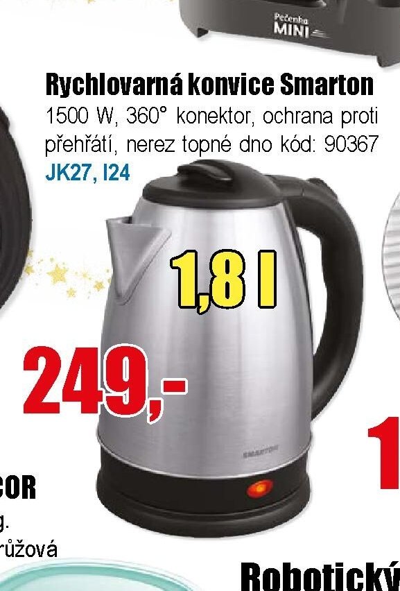 Rychlovarná konvice Smarton