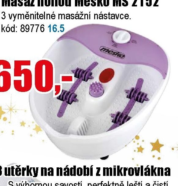 Masáž nohou Mesko MS 2152