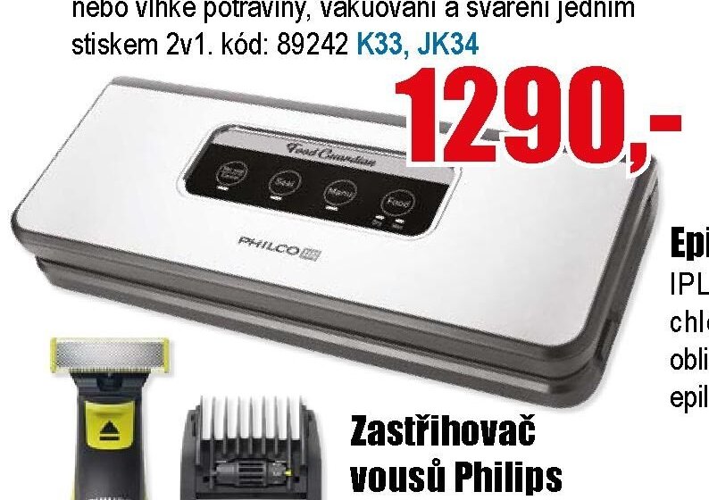 Vakuovačka PHILCO PHVS 3030