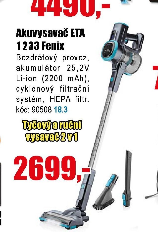 Akysavač ETA 1233 Fenix