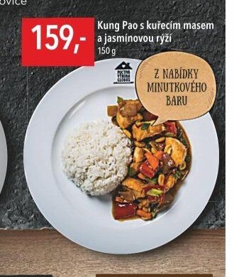 Kung Pao s kuřecím masem a jasmínovou rýží