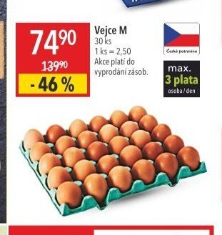 Vejce M