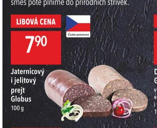 Jaternicový i jelitový prejt Globus