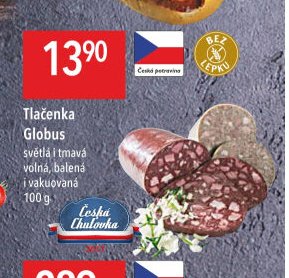 Tlačenka Globus