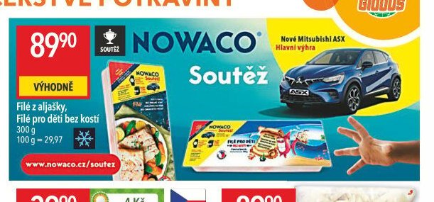 Nowaco Filé z aljašky, Filé pro děti bez kostí