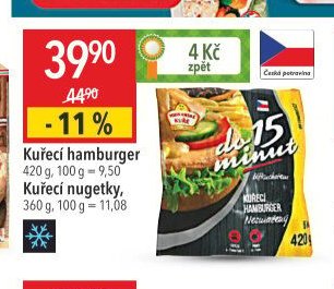 Kuřecí hamburger, Kuřecí nugetky