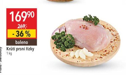 Krůtí prsní řízky